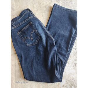 60  Levi 529 Curvy boot cut jeans medium wash classic 5 pocket design Size 10M